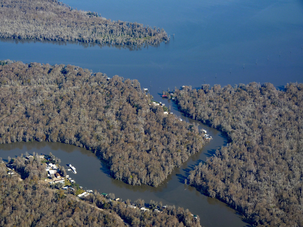 The Louisiana Lakes and Rivers Map A Bayou Voyage