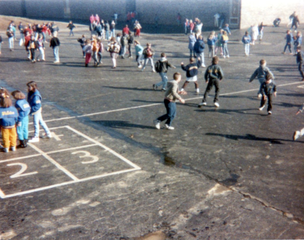 Bundy Elementary Playground circa 1989 Wellston, OH Dan Keck Flickr