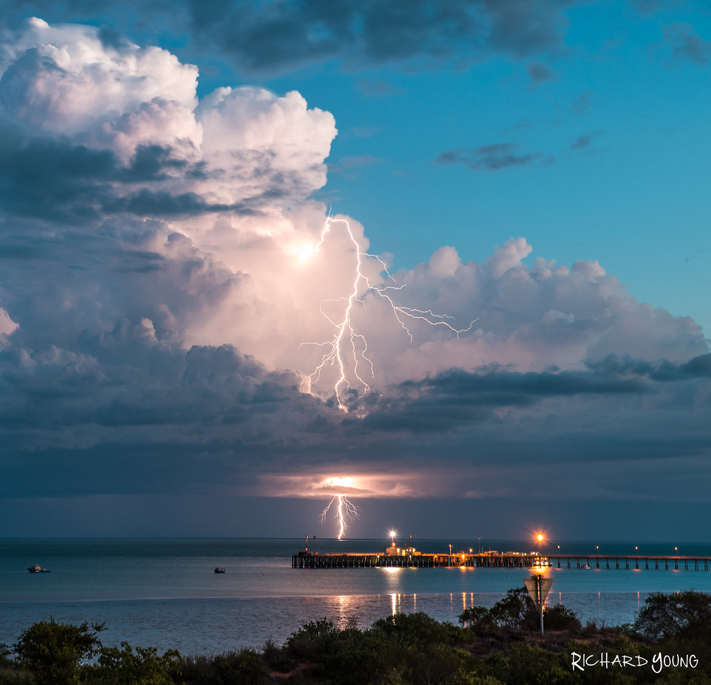 'Finally some rain' Last night's spectacular lightning sho… Flickr