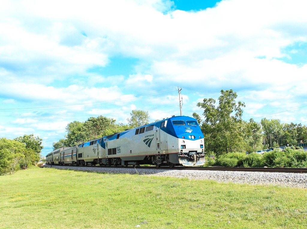 Amtrak 196 & 815 with 7, Pewaukee WI 8232015. Amtrak 19… Flickr