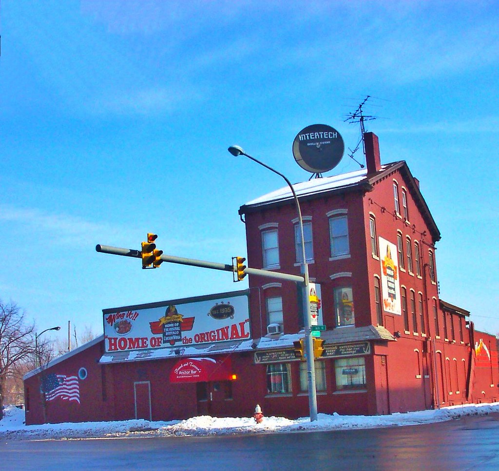Buffalo New York Original Anchor Bar Landmark 1935 a photo on