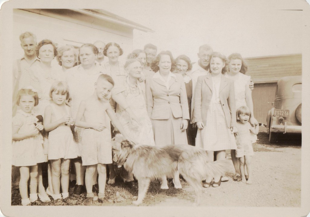 1940_016 Family Reunion at Otto Farm Back Otto Armstrong,… Flickr