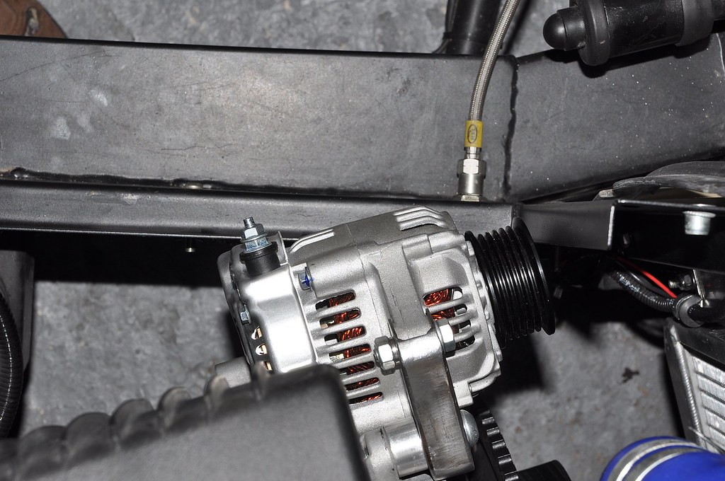 New Alternator Shot from above with the new alternator in … Flickr