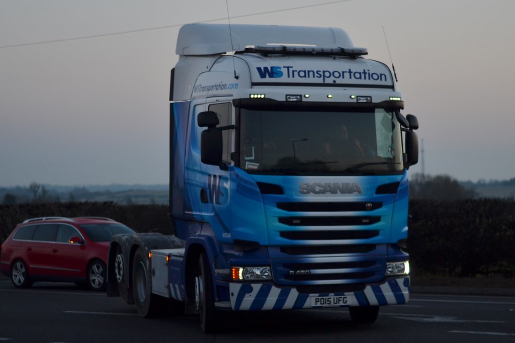 WS Transportation 6X254 PO15 UFG A5 Rugby Truck Stop 17/3/… Flickr
