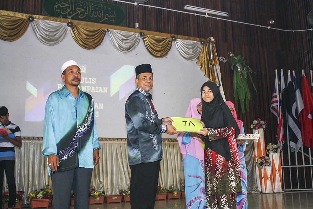 Majlis Penyampaian Slip Keputusan SPM 2015 Dewas SABAS SMA Sultan