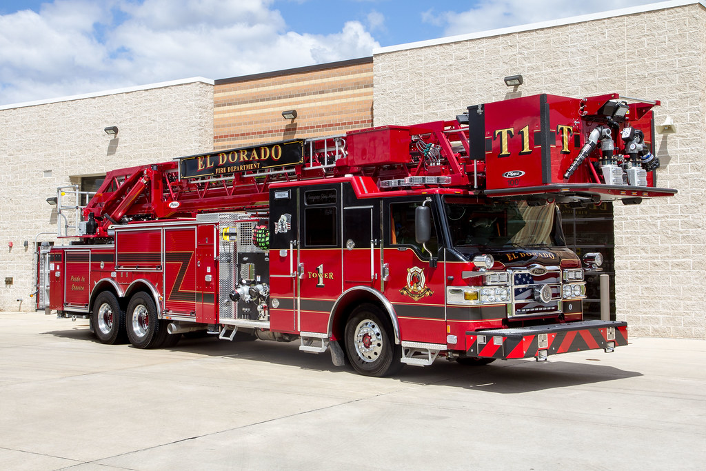 El Dorado Fire Department Tower 1 2016 Pierce Velocity 100… Flickr