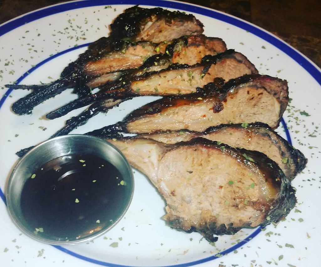 Smoked Rack of Lamb lollipops with Barbecue Smokehouse sau… Flickr