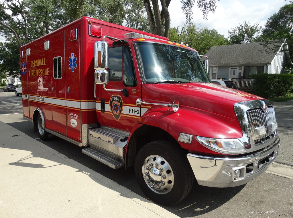 Ferndale MI Fire Dept International Ambulance rwcar4 Flickr