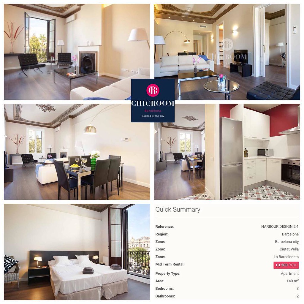 Elegant 3 bedroom apartment for rent in Barcelona's old qu… Flickr