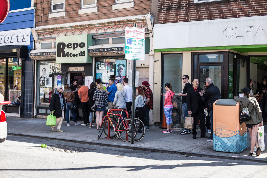 Record Store Day at Repo Records in Philadelphia David Hilowitz Flickr