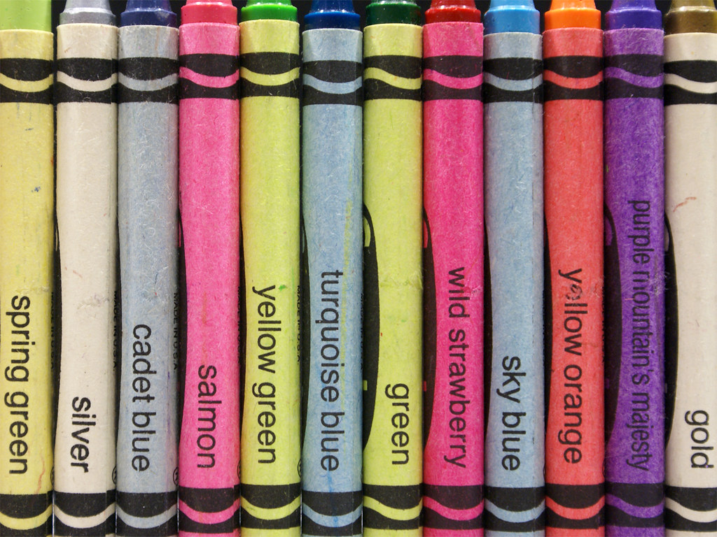 Crayon Lineup Crayola Crayons Click here for a behindthe… Flickr
