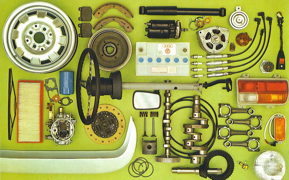 Volkswagen parts catalog Integrert