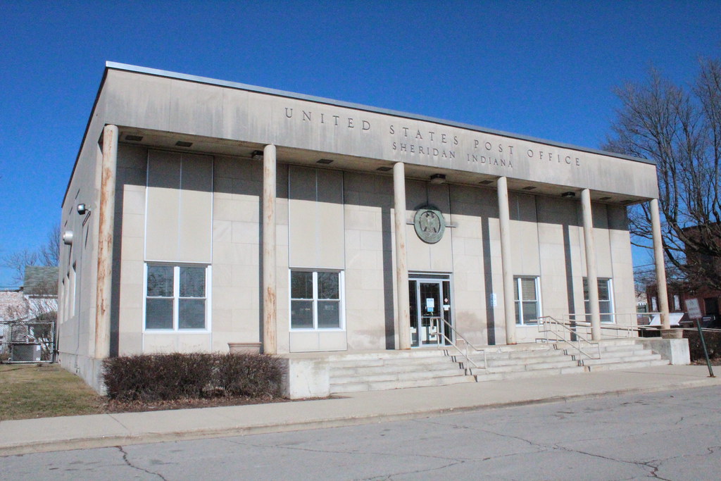 Sheridan, IN Post Office 2/6/16 Greg Alexander Flickr