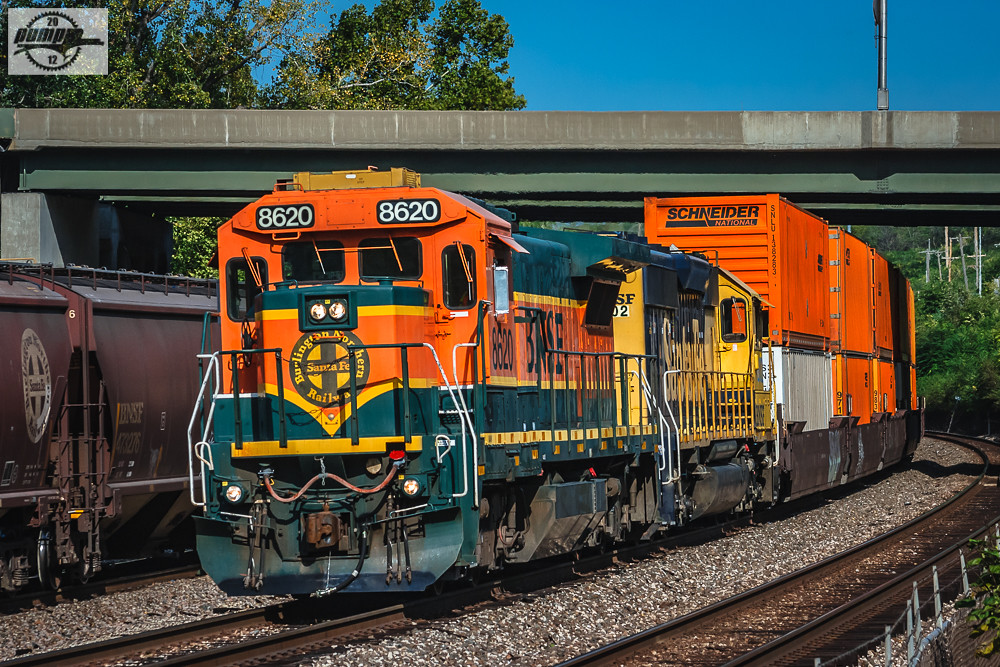 Westbound BNSF Yard Job Train at Kansas City, KS The KCS F… Flickr