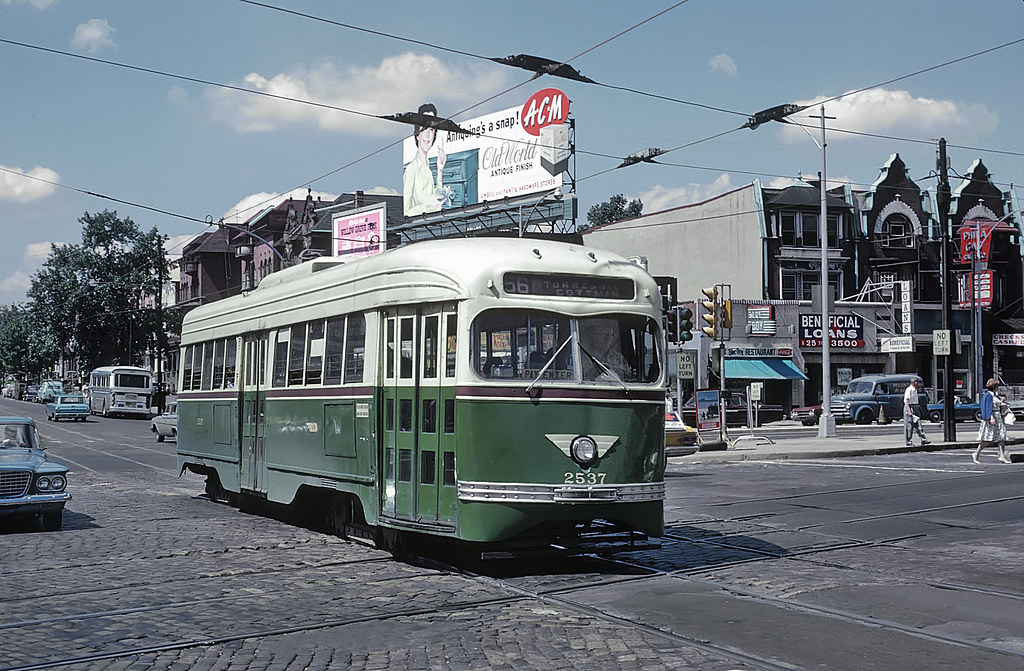 PTC 2537, a PCC, a 56 TORRESDALE COTTMAN car on Erie Av… Flickr
