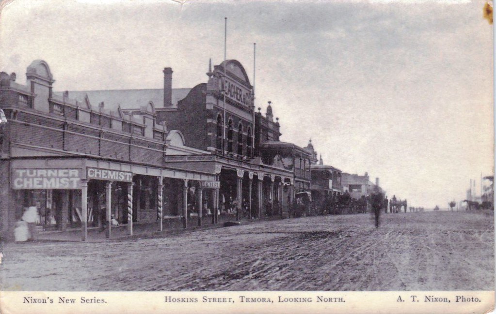 Hoskins Street, Temora, looking north circa 1905 Flickr