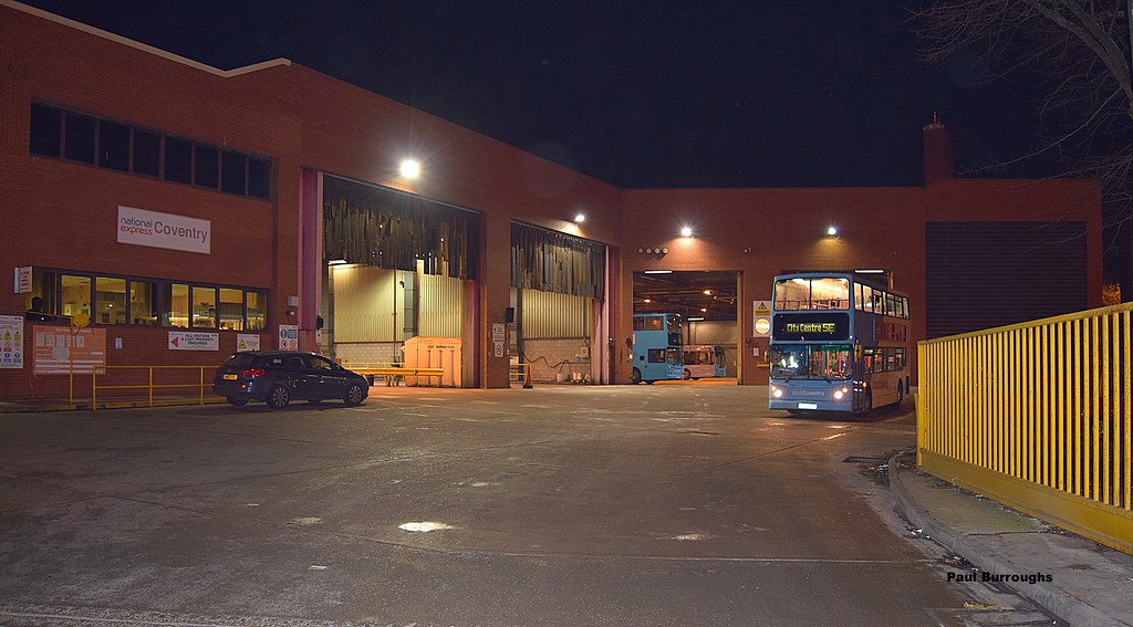 National Express Coventry (Wheatley St) Bus garage Flickr