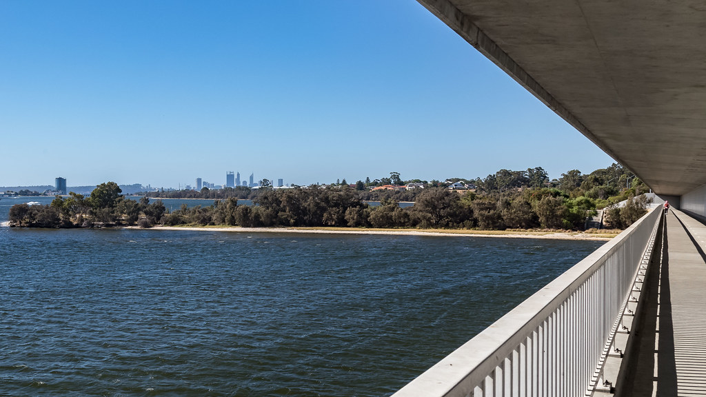 Mt Henry Bridge View across the Canning River toward the c… Flickr
