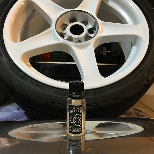 After wet sand sanding and buffing my Axis wheels, I seale… Flickr