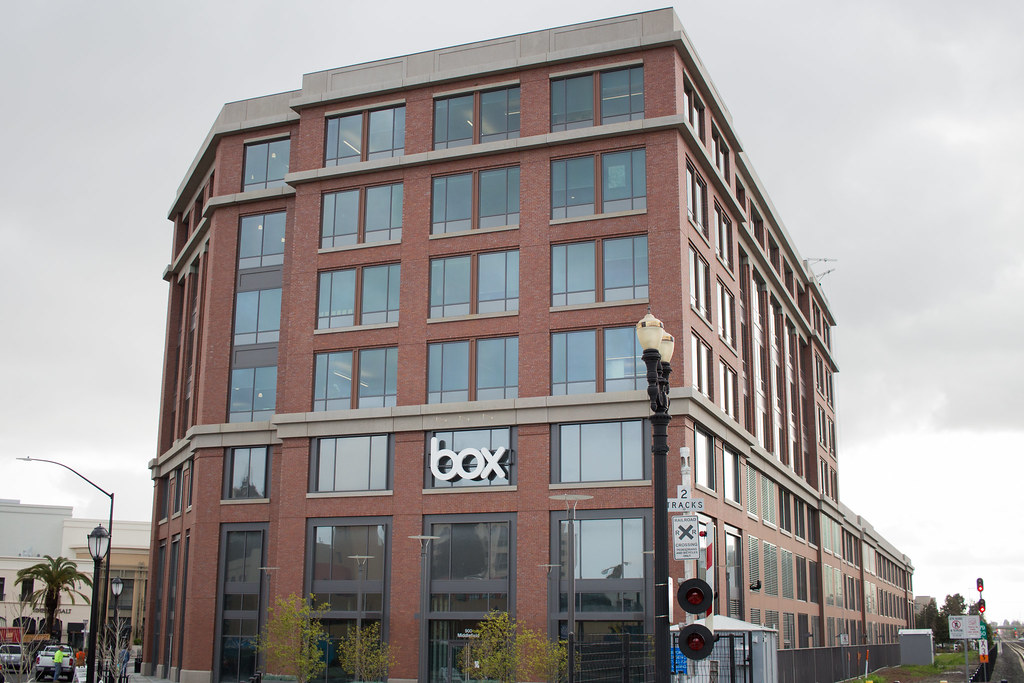 Box, inc. Box headquarters located next to the Caltrain st… Flickr