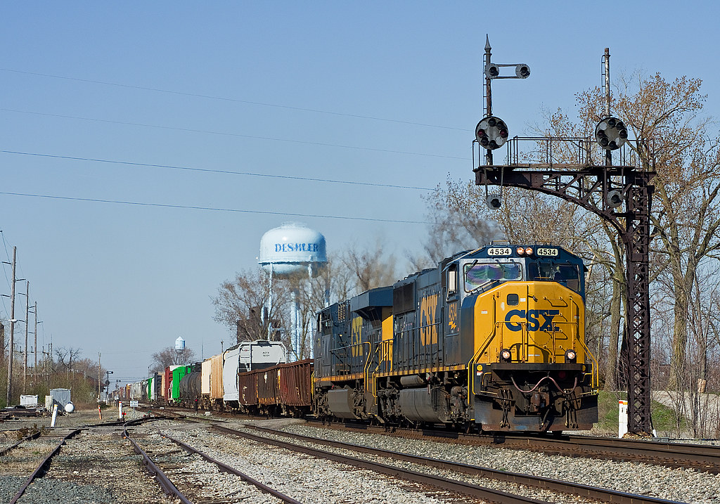 CSXT 4534, CSX Toledo Subdivision, Deshler, Ohio Henry Cou… Flickr