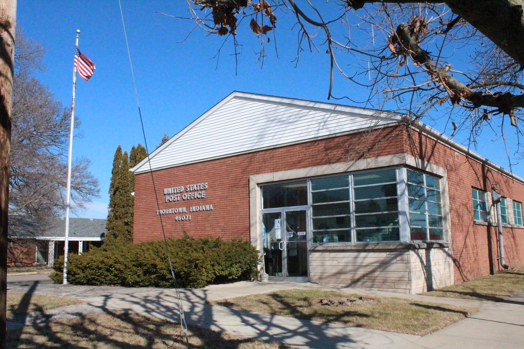 Thorntown, IN Post Office 2/6/16 Greg Alexander Flickr