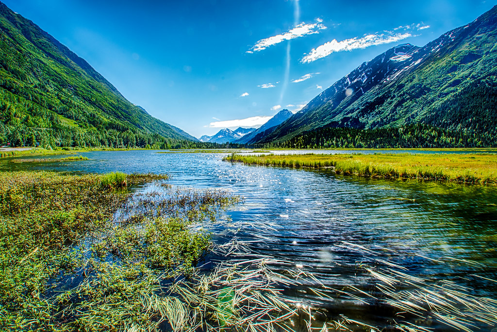 Seward Highway, Alaska This road to Seward, the city known… Flickr