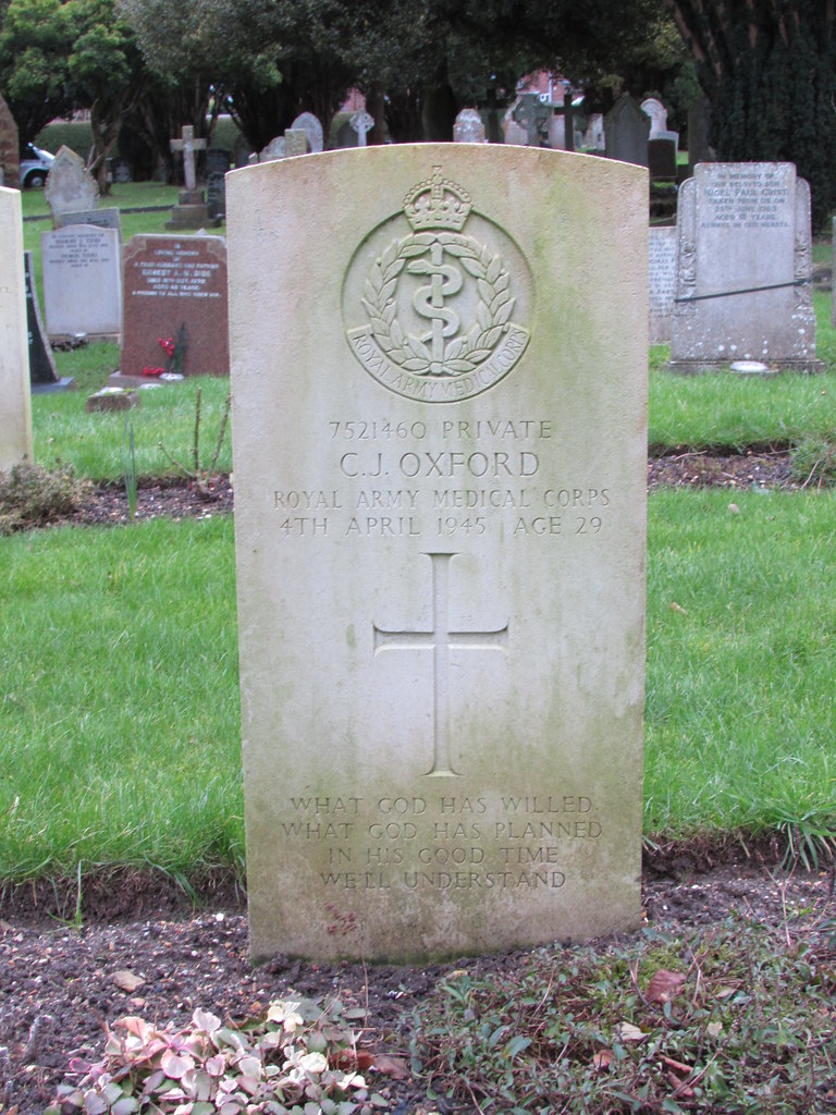 Sherborne Sherborne Cemetery (Dorset) CWGC gravestone Michael Day