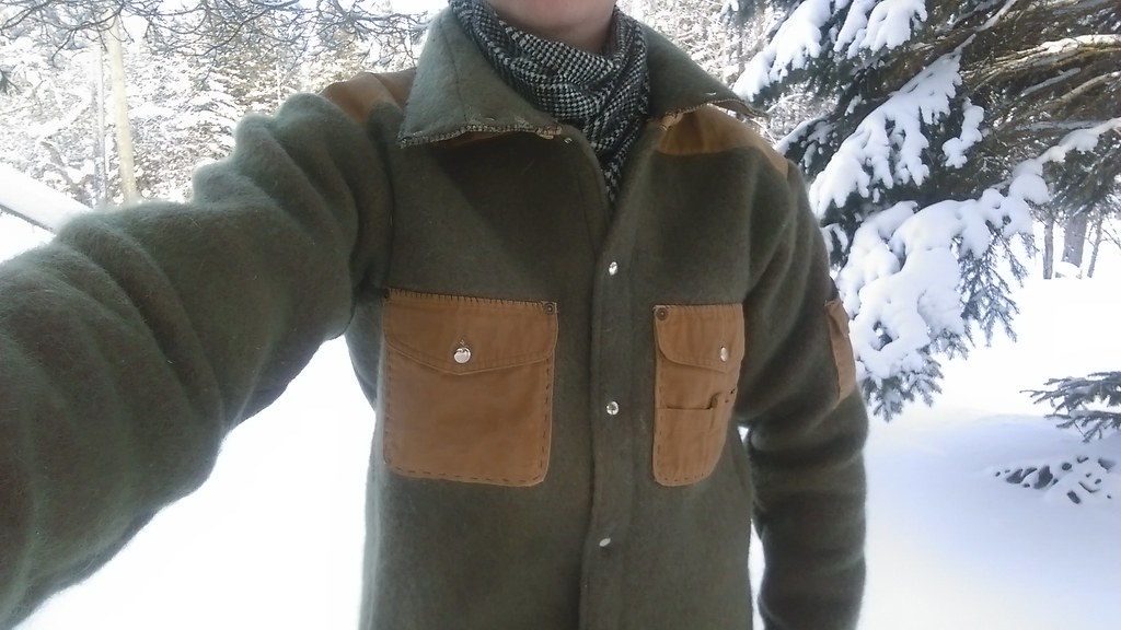 DIY wool blanket jacket finishedfinished Tim Parsell Flickr