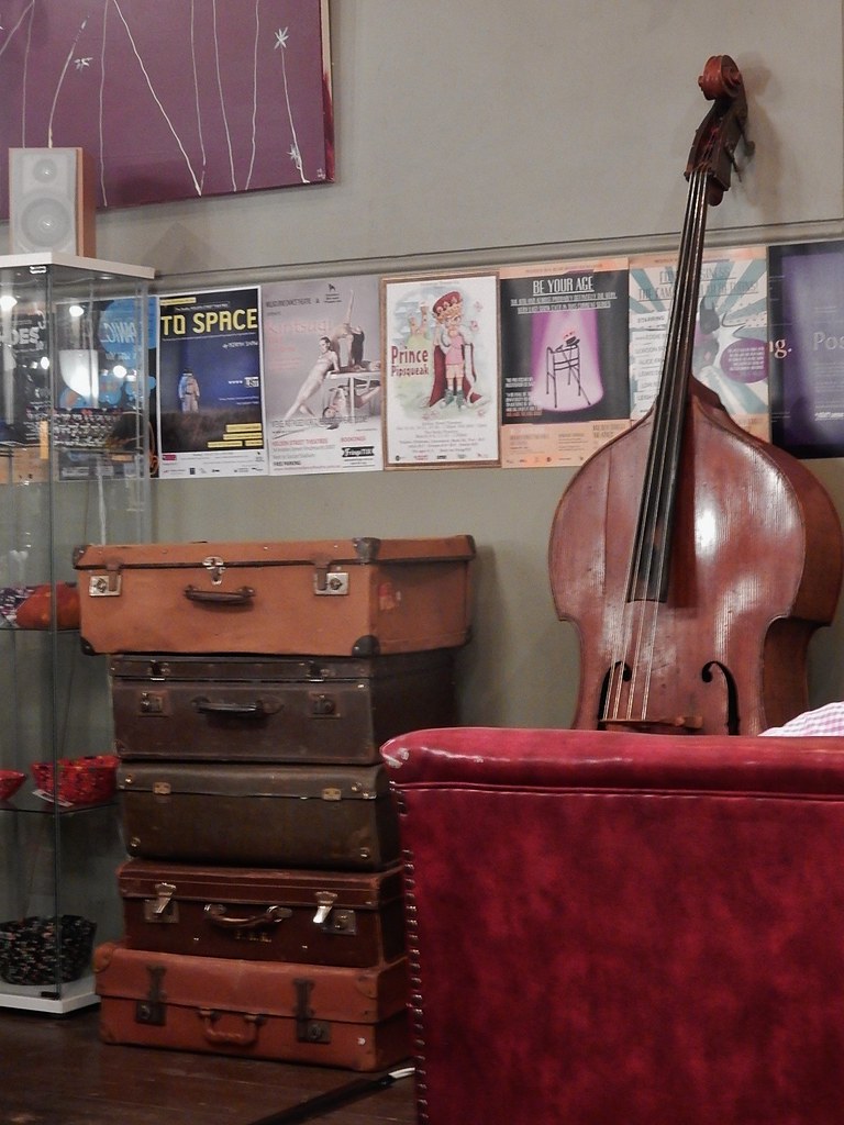 Suitcases and a Double Bass Michael Coghlan Flickr