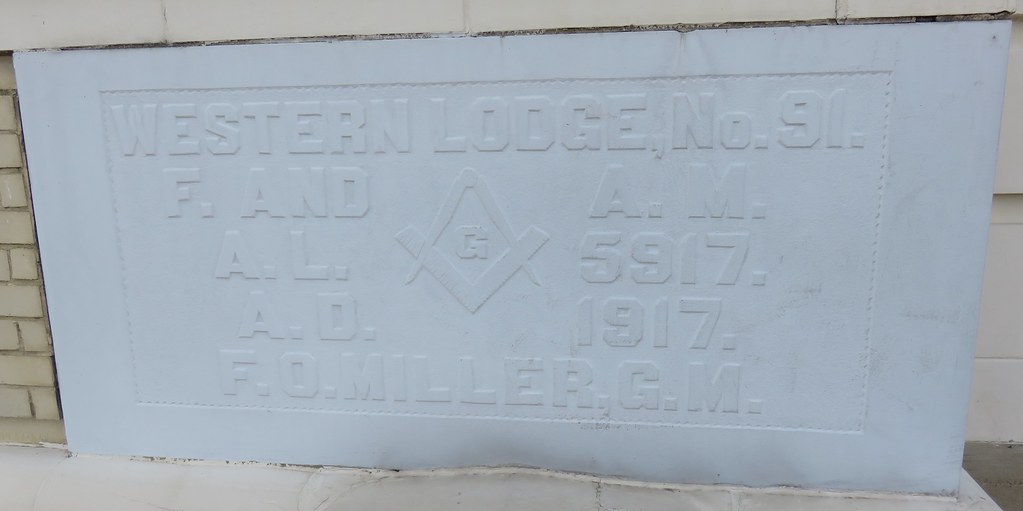Walker County Courthouse Cornerstone (LaFayette, Flickr