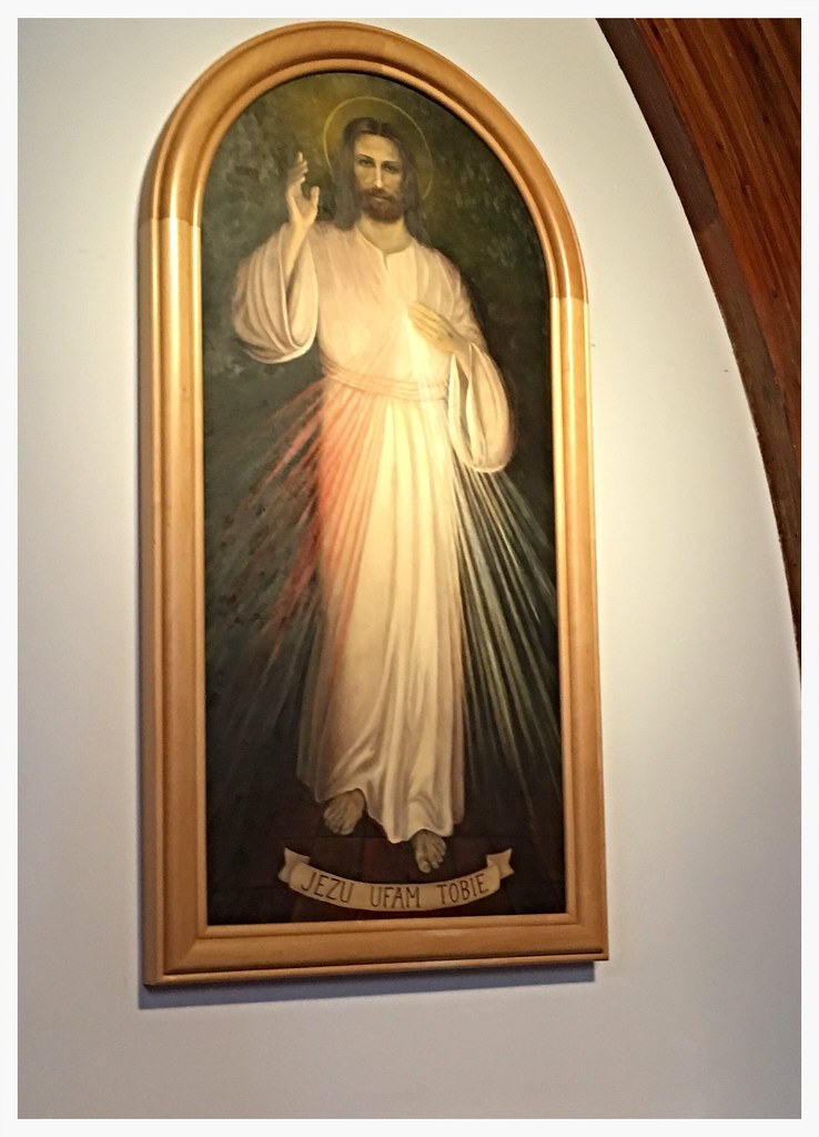 Icon of the Divine Mercy icon at St. Hyacinth Church in Ot… Flickr