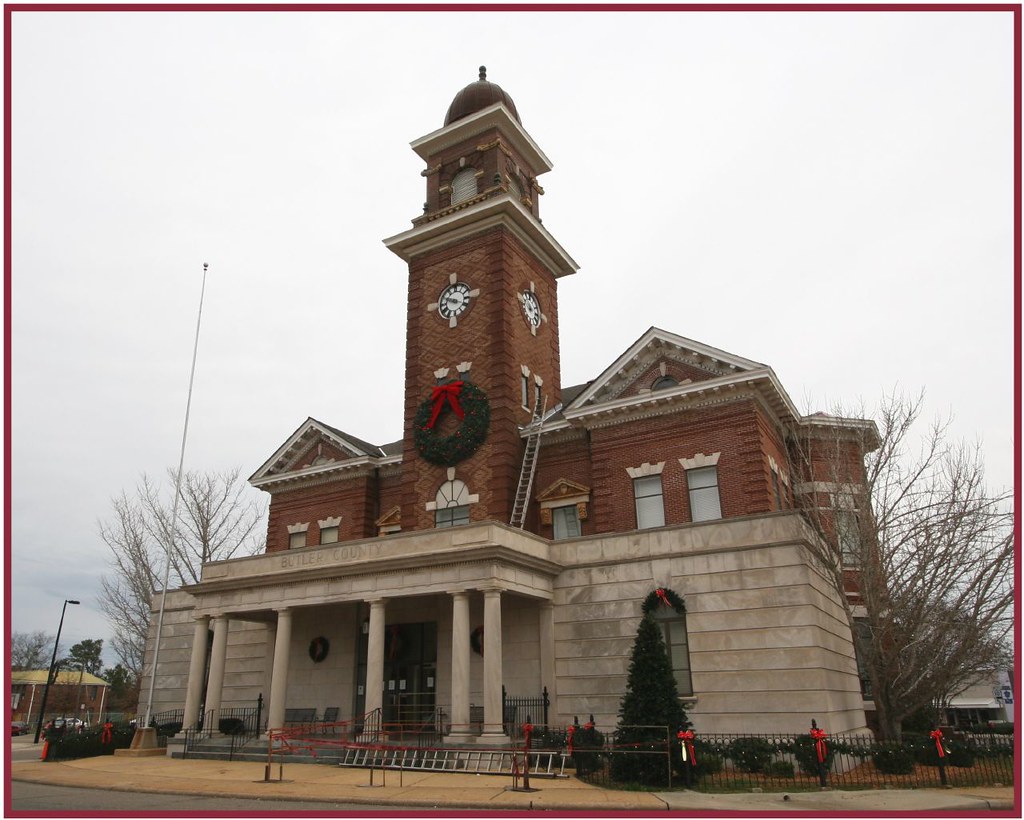 Butler County Courthouse, AL Butler County Courthouse, Gre… Flickr
