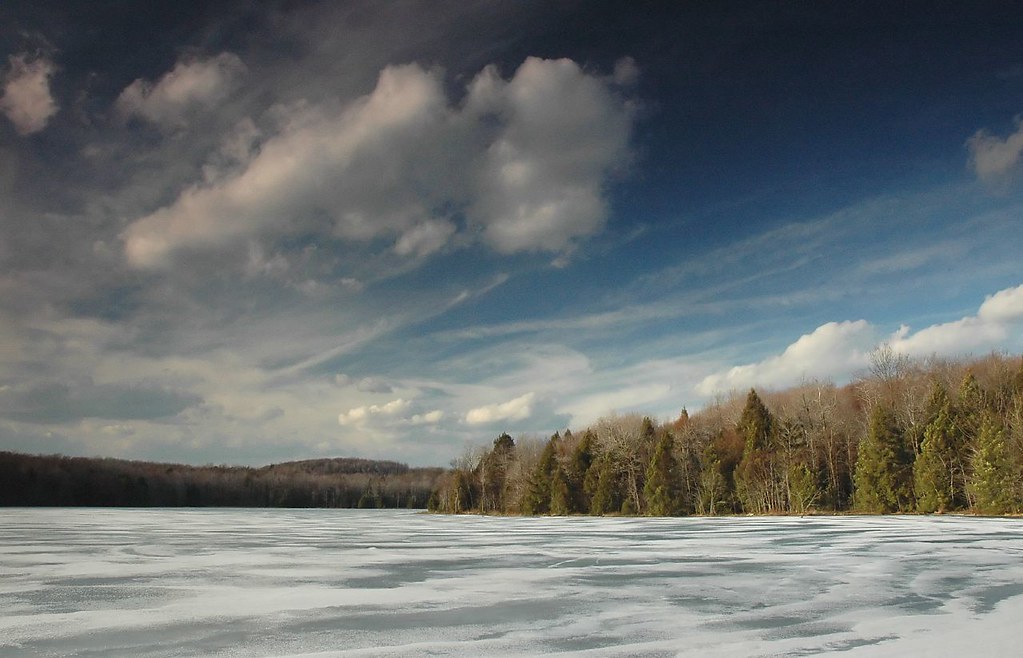Hemlock Lake Hemlock Lake in the norther forest of Pennsyl… Flickr