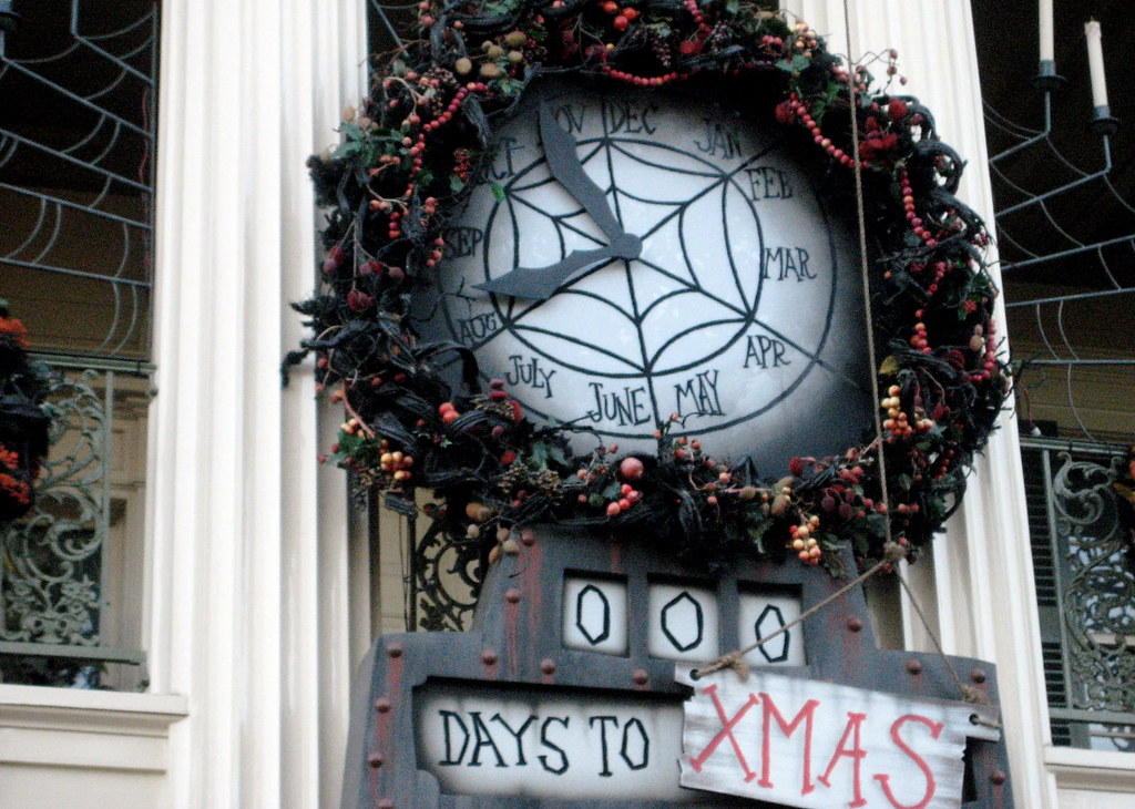 Countdown Clock I want a Nightmare Before Christmas Wreath… Flickr