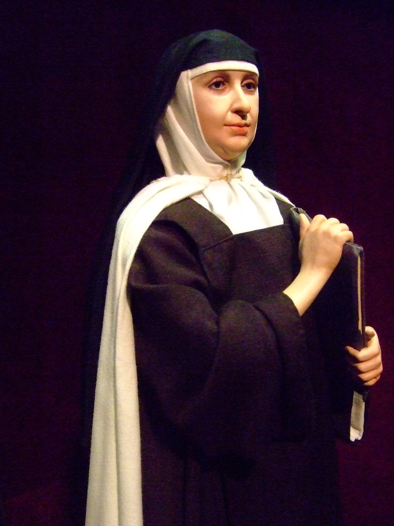 Historical Portrait Figure of St Teresa of Avila by artisthistorian