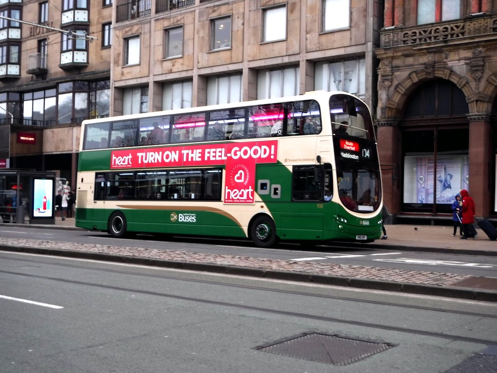 Here we see bus 938 on the 104 to Haddington Here we see b… Flickr
