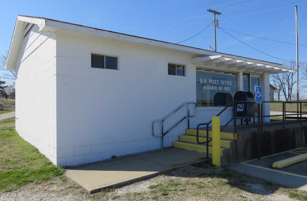 Post Office 65601 (Aldrich, Missouri) Aldrich is located i… Flickr
