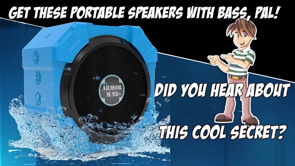 Cool Portable Speakers With Bass These have to be the best… Flickr