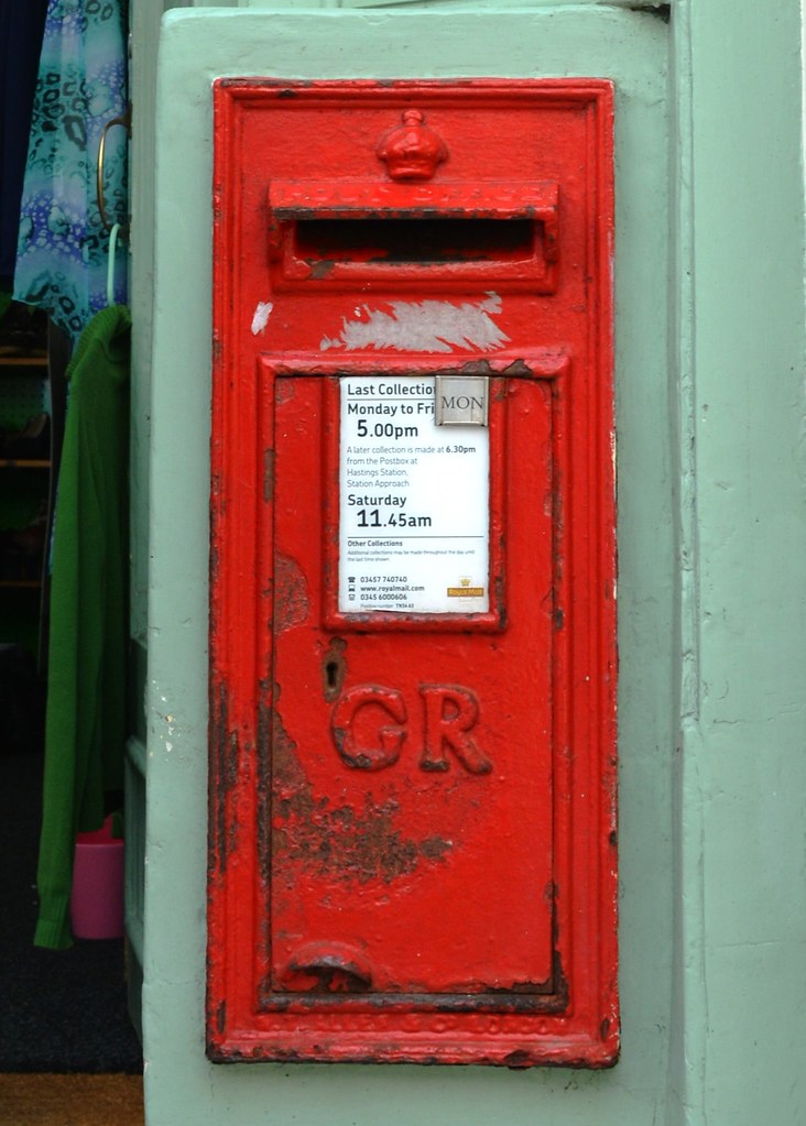 Hastings, GR Post Office Wall Box A rare GR Regina… Flickr