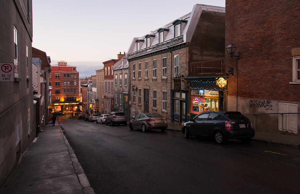 Rue SainteUrsule Quebec City Jack Landau Flickr