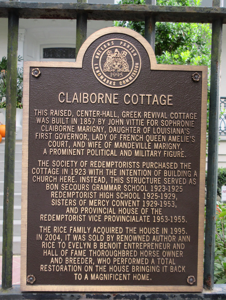 Claiborne Cottage, 2524 St. Charles Ave., New Orleans Flickr
