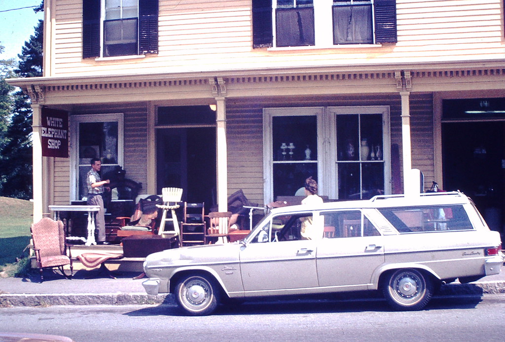 Vintage Found Photo Vermont Antique Store Undated Ramb… Flickr