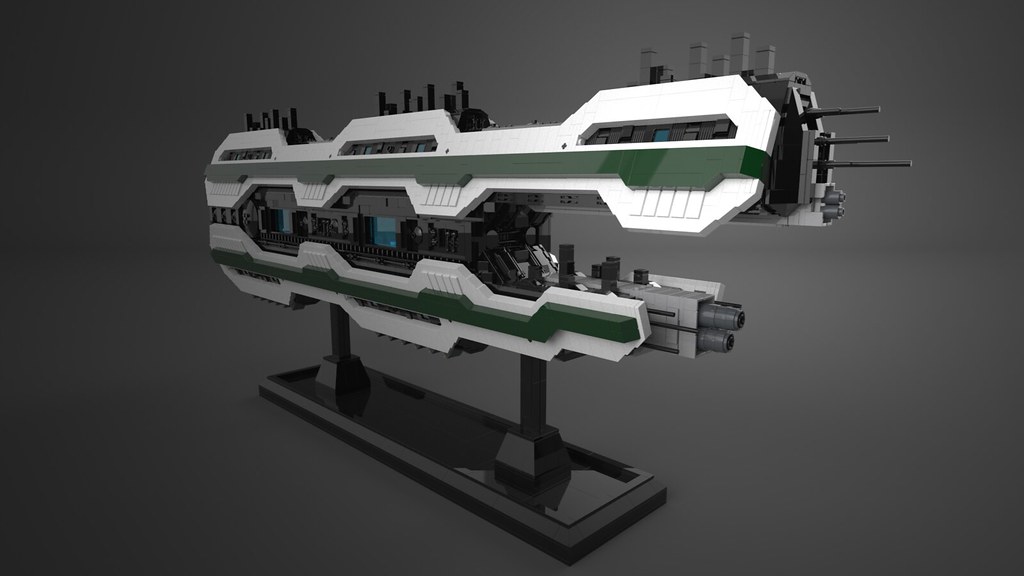 Andromeda IV Render New renders of my Andromeda space crui… Flickr