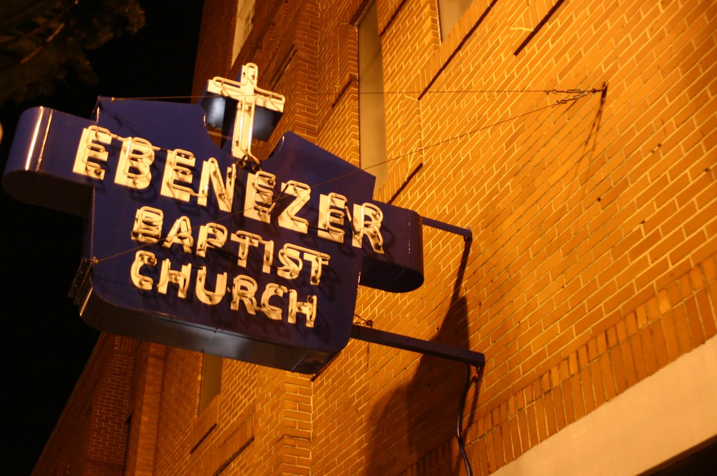 Ebenezer Baptist Church Dr. King was baptized and eulogize… Flickr
