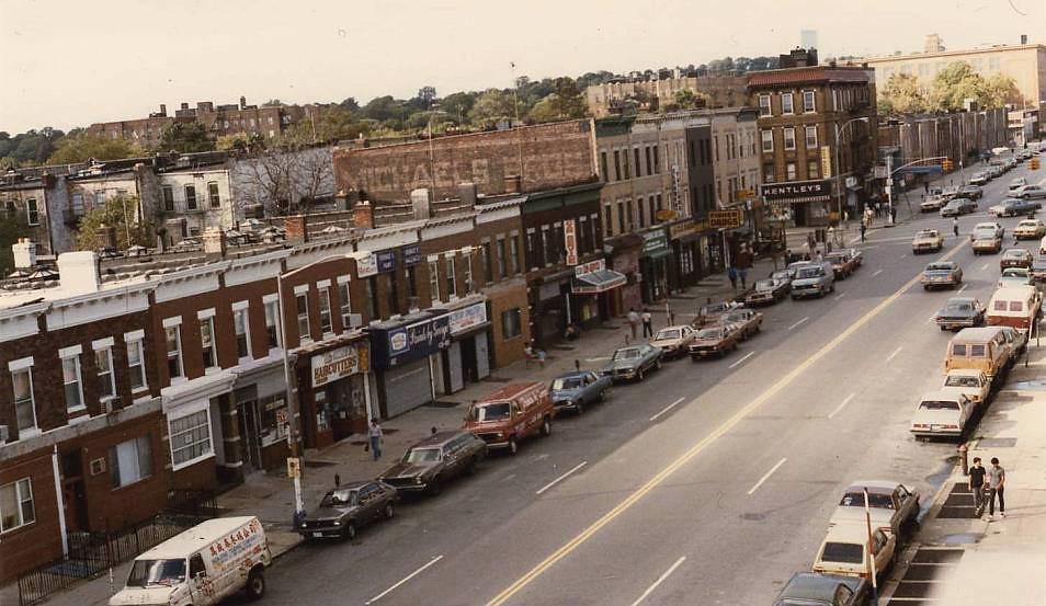 McDonald Ave, Brooklyn NY McDonald facing Church Ave 1985 Flickr