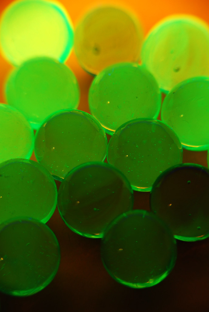 vaseline glass marbles ikayama Flickr