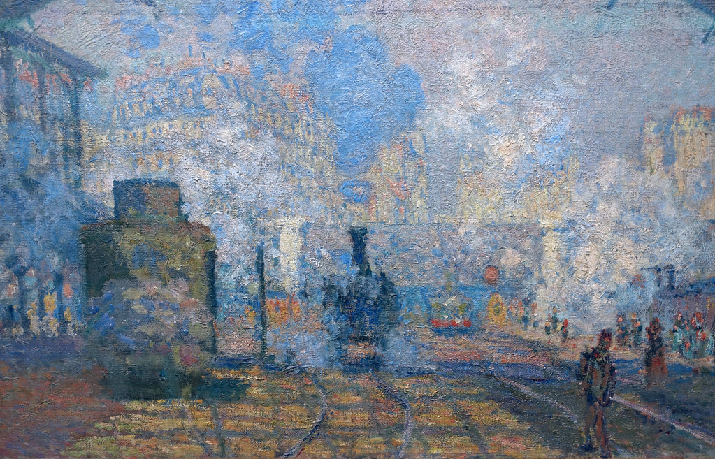 Gare SaintLazare, 1877 Claude The SaintLaz… Flickr