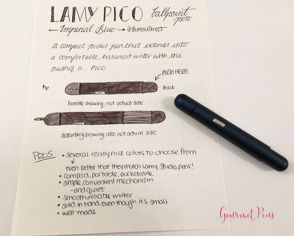 Review Lamy Pico Ballpoint Pen BureauDirect LAMY (10) Flickr