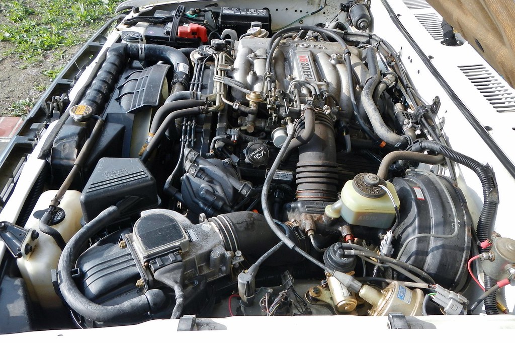 Engine Compartment Driver's side of engine compartment B47Bill's